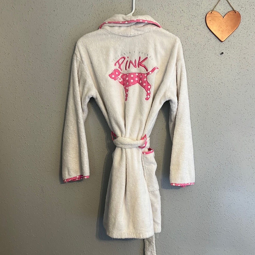 Victoria’s Secret pink robe